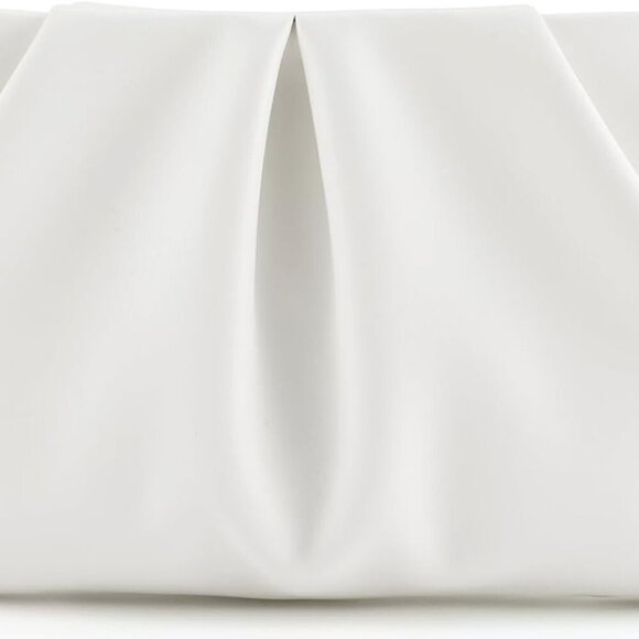 Elegant Women’s Pleated PU Clutch Bag - Versatile Crossbody & Evening Purse